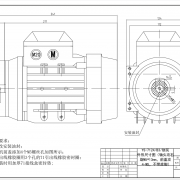 南兴原厂抛光电机0.37KW (右旋)